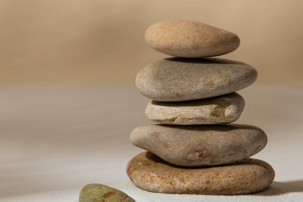 rocks stacked